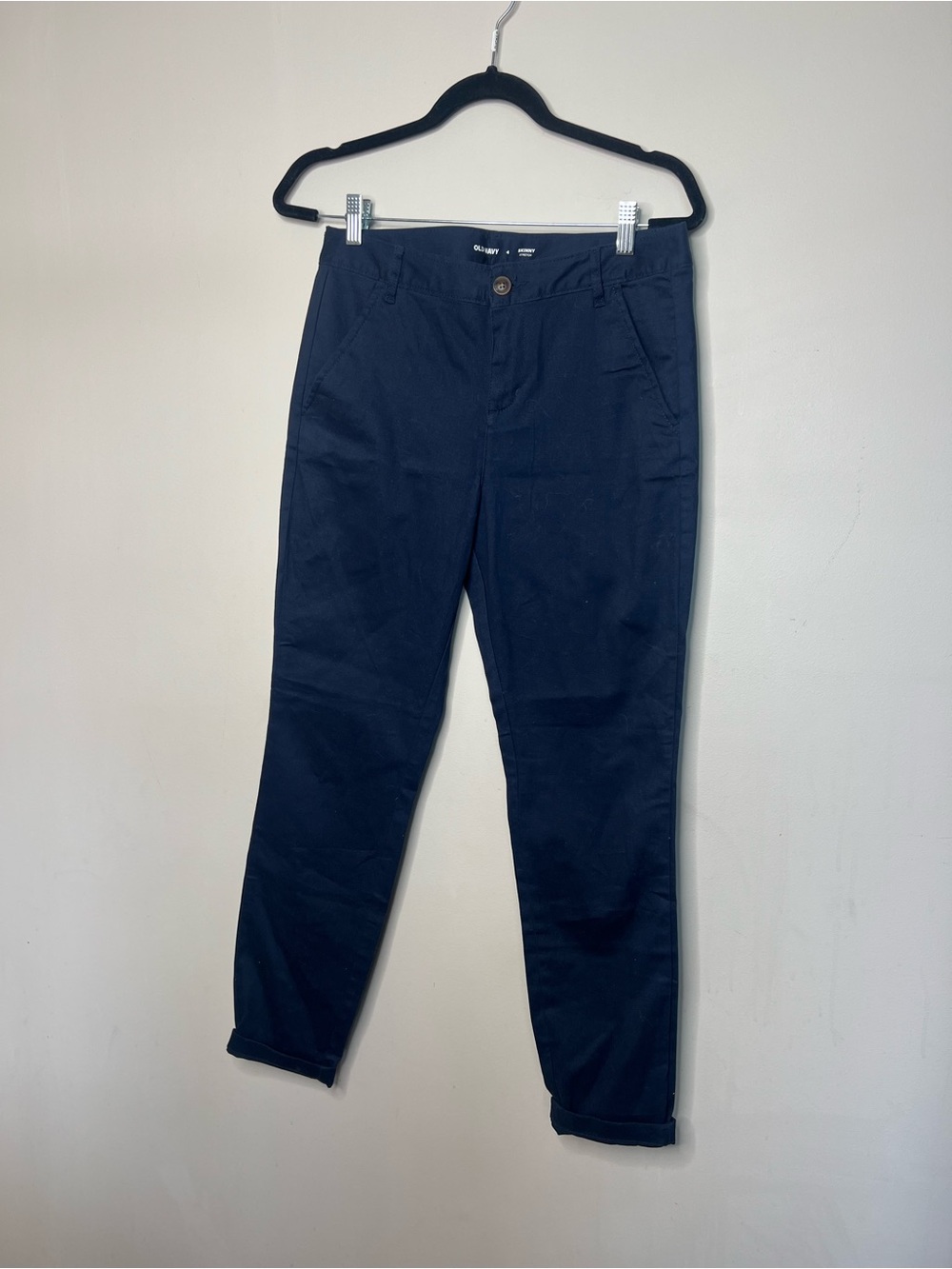 Old Navy Navy Skinny Stretch Pants